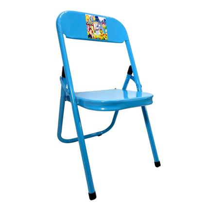 Imagem de Mesa Infantil Com 4 Cadeiras Dobrável Aço Didático 1 Un