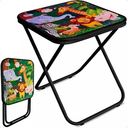 Imagem de Mesa Infantil Didatica Criança Bebê Brinquedo Com 1 Cadeira