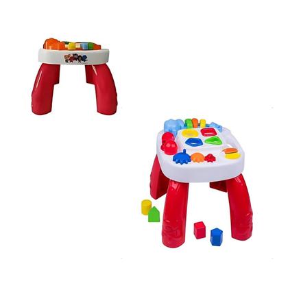 Imagem de Mesa Infantil Didática Play Time Com Atividades Cotiplás