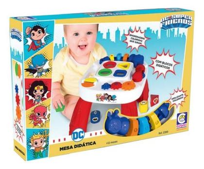 Imagem de Mesa Infantil Didática Play Time Com Atividades Cotiplás