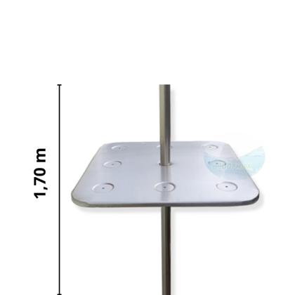 Imagem de Mesa Inox 304 Com Regulagem P/ Piscina Bar Molhado