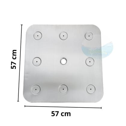 Imagem de Mesa Inox 304 Com Regulagem P/ Piscina Bar Molhado