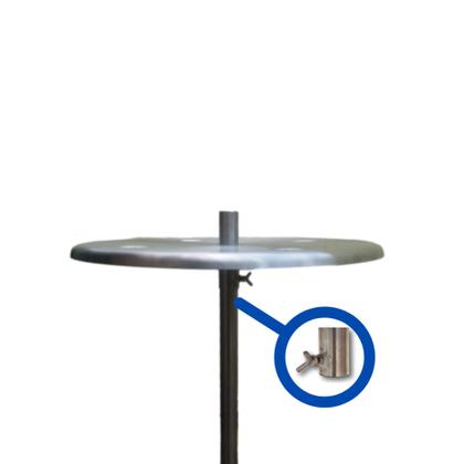 Imagem de Mesa Inox Com Regulagem P/ Piscina Bar Molhado + Chumbador