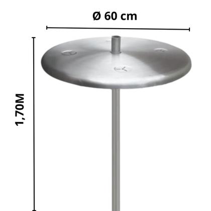 Imagem de Mesa Inox Com Regulagem P/ Piscina Bar Molhado