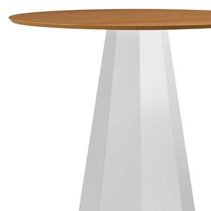 Imagem de Mesa Jantar Isis 100X100 Sem Vidro Off White/Ype - NC