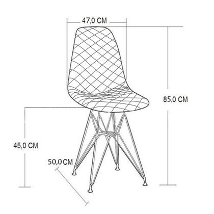 Imagem de Mesa Jantar Londres Retangular Canela 137x90 Base Preta 6 Cadeiras Estofadas Caramelo Base Cobre