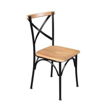 Imagem de Mesa Jantar Retangular Aurora 160X80 Com 6 Cadeiras Paris Base Alumínio - Natural - Marrom