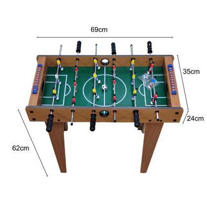 Imagem de Mesa Jogo de Futebol Pebolim Infantil 9 Jogadores Família 