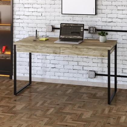 Imagem de Mesa Kuadra Office 135X60X75cm C/02 Gavetas