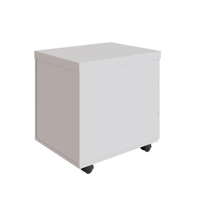 Imagem de Mesa L Executiva 2,00m c/ Cx de Tomadas Gaveteiro 3 Gav. F5