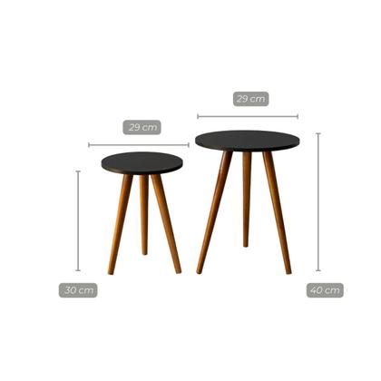 Mesa Lateral Apoio De Canto Para Sala Quarto Decorativa - KELAN Imagem de Mesa Lateral Apoio De Canto Para Sala Quarto Decorativa