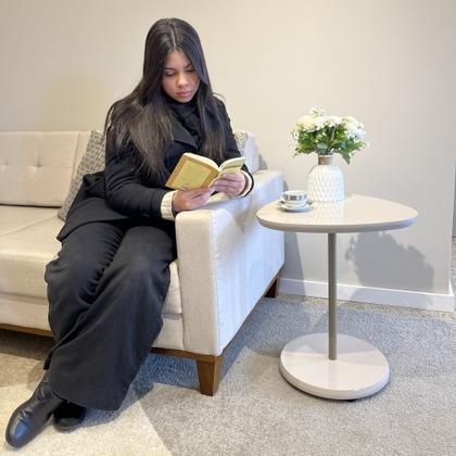 Imagem de Mesa Lateral de Apoio 100% MDF Bel