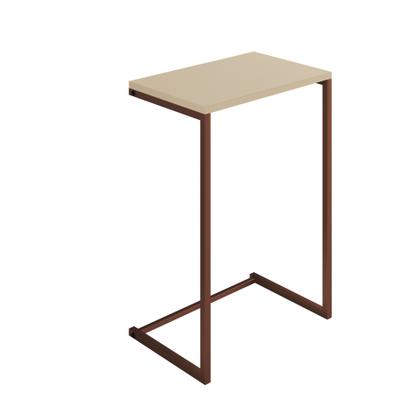 Mesa Lateral De Apoio de Sofá Charmme Ferro Cobre 70cm Industrial Elegante - Imperio Roma Imagem de Mesa Lateral De Apoio de Sofá Charmme Ferro Cobre 70cm Industrial Elegante