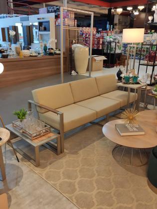 Imagem de Mesa Lateral de Apoio Vicenza Base Preta TAM M - Datelli Design