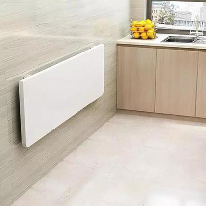 Imagem de Mesa Lateral Dobrável Retrátil 90cm x 40cm Cozinha Sala Quarto Maclavi Móveis