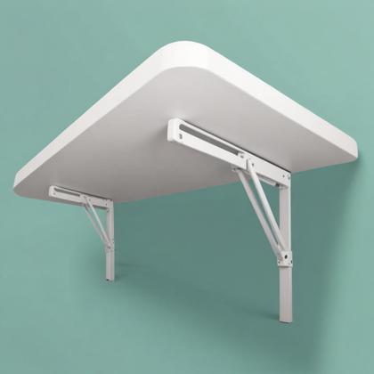 Imagem de Mesa Lateral Dobrável Retrátil 90cm x 40cm Cozinha Sala Quarto Maclavi Móveis