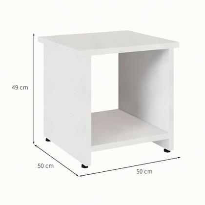 Imagem de Mesa Lateral Module Cinza