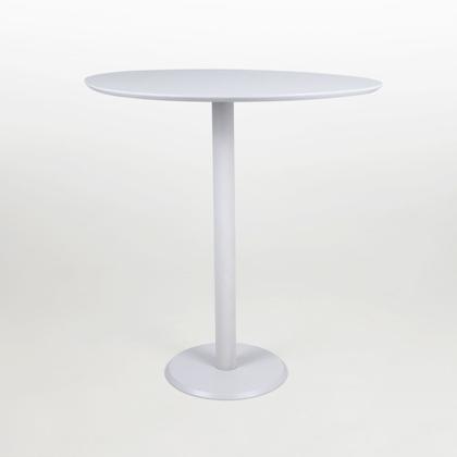 Imagem de Mesa Lateral Monopé Design Orgânico Laca 50x64cm - 3 Cores disponíveis