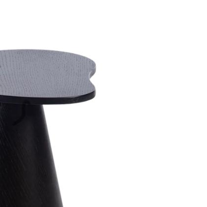 Imagem de Mesa Lateral Orgânica Ébano 51 cm