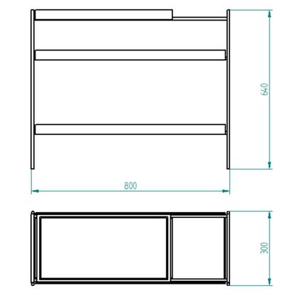 Imagem de Mesa Lateral para Sala de Estar Calumma