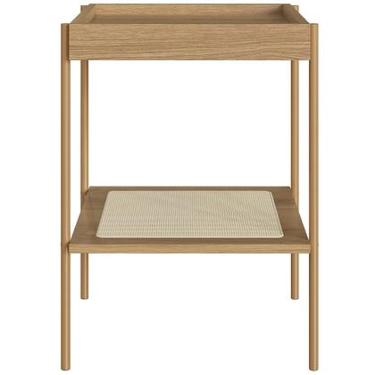 Imagem de Mesa Lateral Para Sala de Estar Industrial Indy A03 Hanover Dourado - Lyam Decor