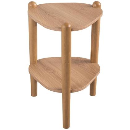 Imagem de Mesa Lateral Para Sala De Estar Pés Madeira Trium A03 Hanover Roble - Lyam Decor