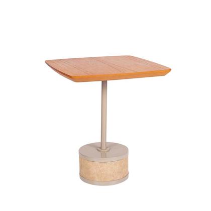 Imagem de Mesa Lateral Quadrada Madeira 