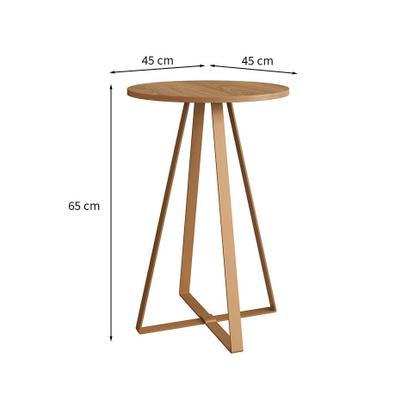 Imagem de Mesa Lateral Redonda Complementos Hanover 45 cm