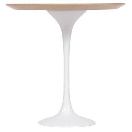 Imagem de Mesa Lateral Tulipa Saarinen Redonda 51 cm - Freijó