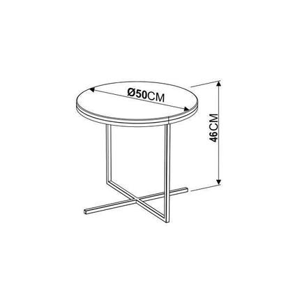 Imagem de Mesa Lateral Volpi Media Artesano