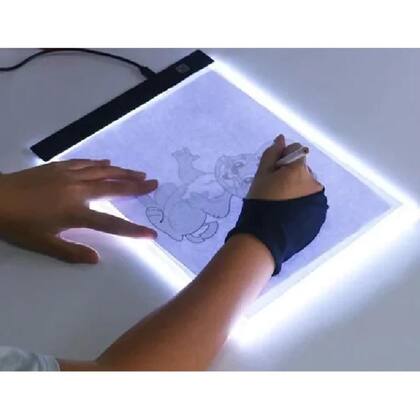 Imagem de Mesa Luz Led A5 Usb Desenho Transposição Infantil Novo