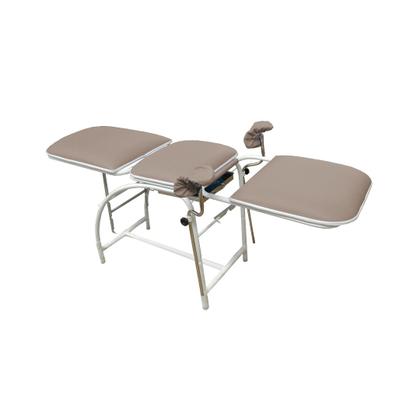 Imagem de Mesa Maca de Exame Ginecológico Hospitalar Com Gaveta Bege