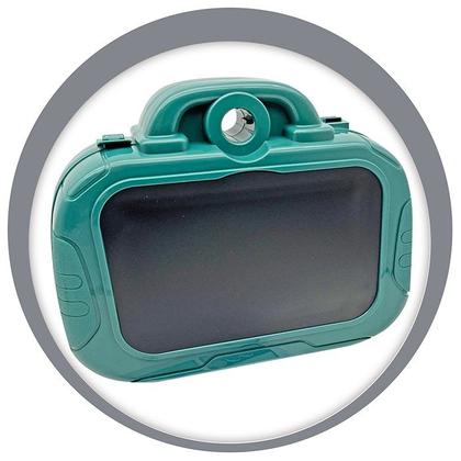 Imagem de Mesa Maleta Dupla Projetora e Lousa Foguete Com Luzes Art Brink