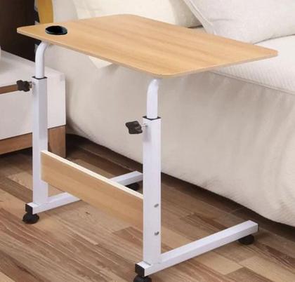 Imagem de Mesa Mesinha Lateral Cama Multiuso Notebook Café Porta Copo