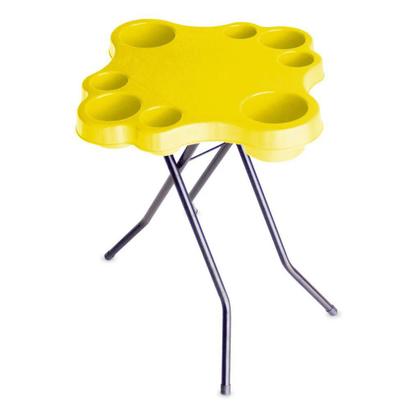 Imagem de Mesa Mesinha Petisqueira Dobrável Bar  Lazer Camping Super Reforçada Varias Cores