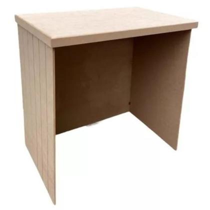 Imagem de Mesa Modular/ Frisada Desmontável Em Mdf Cru Festas