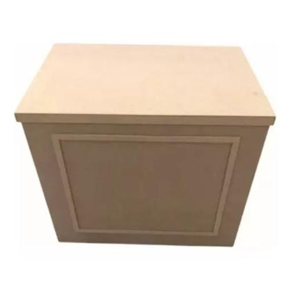 Imagem de Mesa Moldurada Tampo Removível - P/ Decoração De Eventos Em MDF Cru