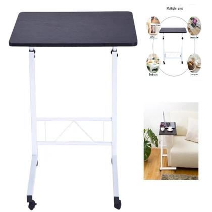 Imagem de Mesa Multifuncional Ajustável com Rodinhas Home Office Sala