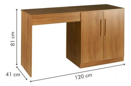 Imagem de Mesa Multiuso com Gavetas Espaçosas - Beleza e Praticidade no Dia a Dia