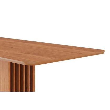 Imagem de Mesa Multiuso Cozinha Ariela c/ Tampo Madeirado 210x100cm Cinamomo - Cimol