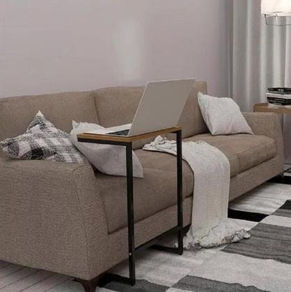 Imagem de Mesa Multiuso De Apoio Notebook - De Madeira 45x30 Cm