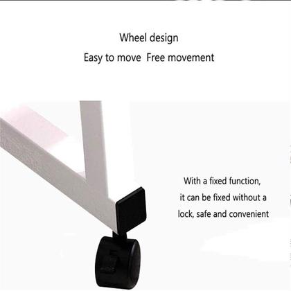 Imagem de Mesa Notebook Ajustavel Escrivaninha Multiuso Cafe Sofa Cama Rodas Computador Home Office Computador Azul