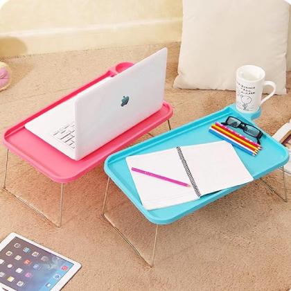 Imagem de Mesa Notebook Portatil Desmontavel Suporte Bandeja Estudo Cafe Da Manha Cama Sofa Home Office Porta