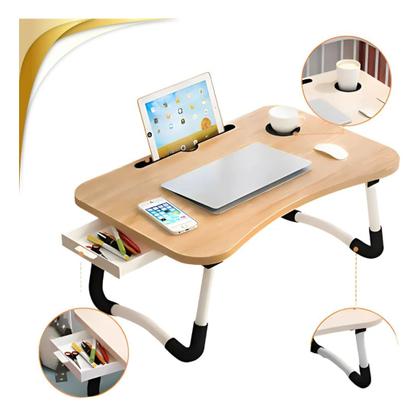Imagem de Mesa Notebook Portátil E Dobrável Suporte Sofá Cama Estudos
