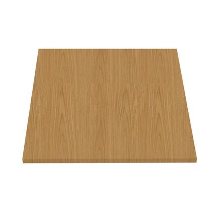 Imagem de Mesa Ômega Ferro Branco 74 cm (Alt) Base em X Tampo MDP Quadrado Samba 70 cm (Larg) x 2,50 cm (Alt)