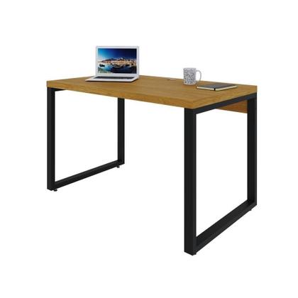 Imagem de Mesa Operacional 120x70x75cm Yon - Acácia Mel-est.preta Acácia Mel-est.preta