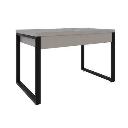 Imagem de Mesa Operacional C-01gav. 120x70x75cm Yon - Off White-est.preta Off White-est.preta