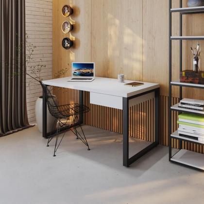 Imagem de Mesa Operacional C-01gav. 135x70x75cm Yon Branco Branco