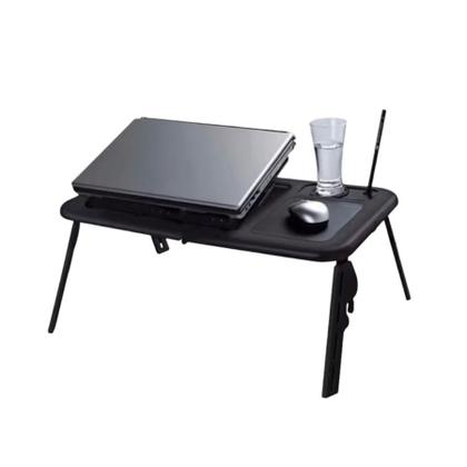 Imagem de Mesa P/ Notebook Dobrável Portátil Cama Home Office Ventila Estudo Trabalho Refeição