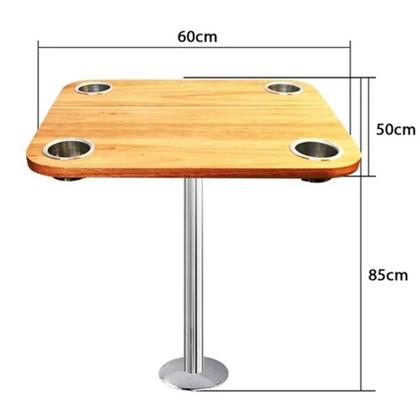 Imagem de Mesa para Barco e Lancha Saro com Porta Copos